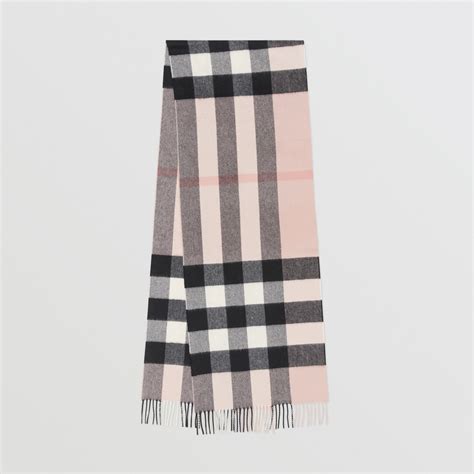 burberry check wool and silk scarf ash rose|Burberry Limited.